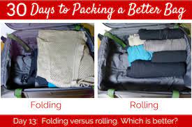 day 13 folding vs rolling her