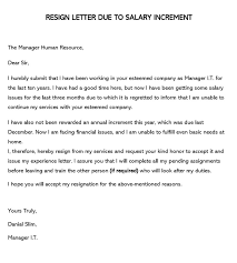 sle resignation letter due to