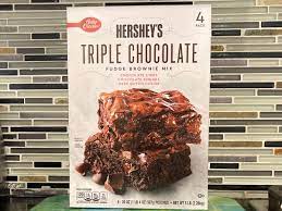 brownie mix hershey s triple chocolate