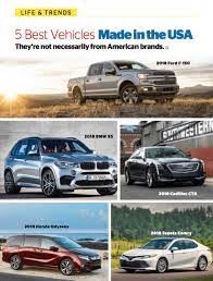 5 best vehicles made in the usa not