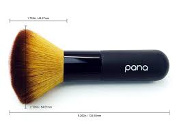 two toned bronzer powder makeup brush