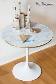 Faux Marble Coffee Table Diy