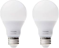 Philips Hue White A19 2 Pack 60w Equivalent Dimmable Led Smart Bulbs Hue Hub Required Works With Alexa Homekit Google Assistant Old Version Amazon Com