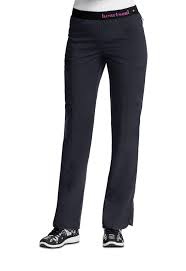 Heartsoul Low Rise Pull On Pant Antimicrobial In Pewter From Scrubs Express