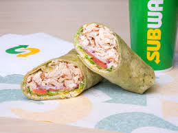 Rotisserie Style Chicken Caesar Signature Wraps Subway Delivery  gambar png