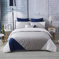 100 Cotton Modern Bedding Set Simple