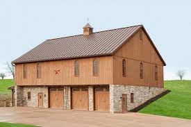 Barndominium With Walk Out Basement On