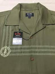 BC ETHIC Men's Vintage Smooth Custom Fit Shirt Made In USA, Olive, Size L |  eBay