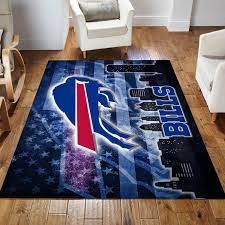 buffalo bills nfl area rug bedroom rug