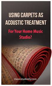 can i use carpet as acoustic treatment