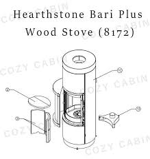 Bari Plus Wood Stove 8172 8172 The