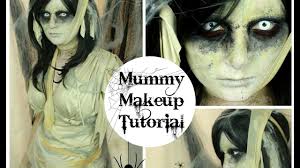 mumie mummy halloween makeup tutorial