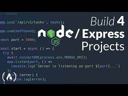 node js express course build 4