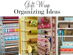 How To Organize Gift Wrap