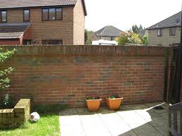 Long Garden Wall With No Piers
