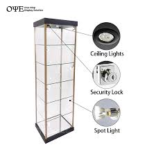 Display Case With Glass Doors Fireproof