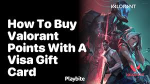 valorant points with a visa gift card