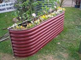 Colorbond Raised Garden Bed Half Bed