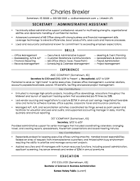 This resume formatfeatures aspects of both the chronological and this may be an ideal resume format if you have some work experience, but want to prominently. Secretary Resume Sample Monster Com