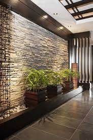 beautiful entry | Stone wall interior design, Minimalist living room decor,  Stone walls interior gambar png