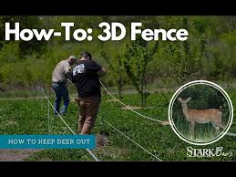 Electric Fence For Deer Protection