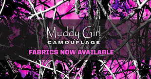 Muddy Girl Fabric Pink Camo Fabric