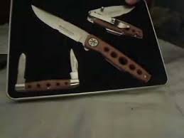 Winchester limited edition wood handle knife set 3 knives made in 2009. Winchester Knife Review Limited Edition Youtube