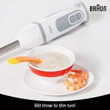 Braun Household Vietnam - THỰC ĐƠN ĂN DẶM CHO BÉ Khoai từ có rất nhiều chất  xơ hoà tan, giúp nuôi dưỡng hệ vi khuẩn thường trú trong lòng ruột của bé,