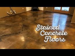 stained concrete floors you