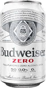 bud zero 12pk can beverage