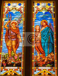 Saints Stained Glass San Fernando