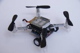 flying drones wheel it when necessary