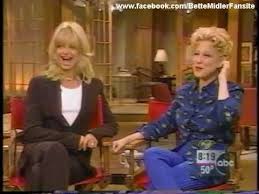 Bette and goldie met up with diane for a lunch celebrating her birthday on tuesday ahead of. Bette Midler And Goldie Hawn Good Morning America Interview 1996 Youtube