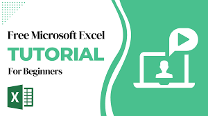 free microsoft excel tutorial for beginners