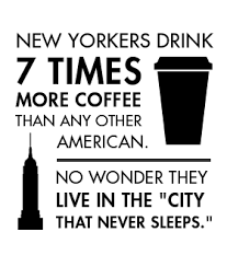 Image result for new yorker's and coffee