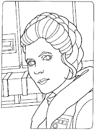 Princess leia coloring page from a new hope category. Star Wars Coloring Pages Princess Leia New Coloring Pages Coloriage Star Wars Coloriage Coloriage Gratuit