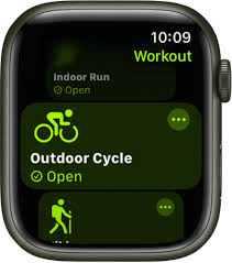 the workout app on apple watch