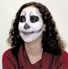 easiest halloween skeleton makeup