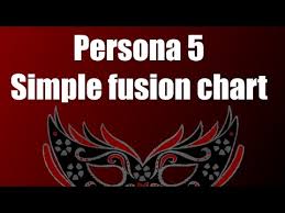 Persona 5 Simple Fusion Explanations And Chart