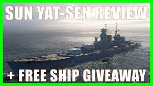 Sun Yat-Sen Pan Asian Battleships World of Warships Wows BB Review - YouTube