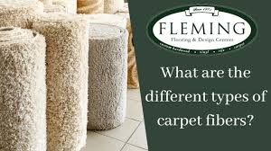 diffe types of carpet fibers you