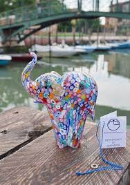 Murano Glass Animals Big Elephant