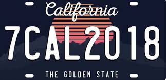 california license plate check