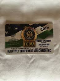 Friends and family members of police officers are sometimes given a pba courtesy card. Pba Card For Sale Ebay