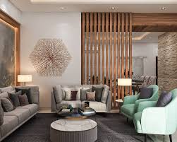 modern style living room design with