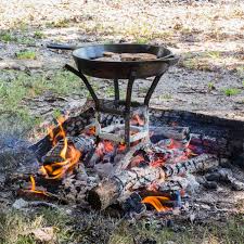 Cast Iron Fire Cook Stand