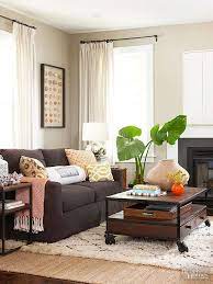 Brown Couch Living Room