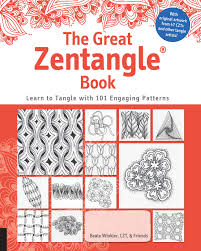 Really, it's a book full of showing you how to draw a bunch of cool patterns. Amazon Com The Great Zentangle Book Learn To Tangle With 101 Favorite Patterns 9781631592577 Winkler Beate Books