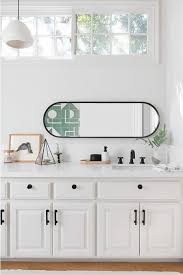 Homfa wall mirror bathroom vanity mirror makeup mirror framed mirror with shelf hanging for home multipurpose white. 21 Bathroom Mirror Ideas For Every Style Bathroom Wall Decor