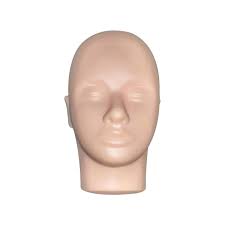 makeup and micro blading mannequin head
